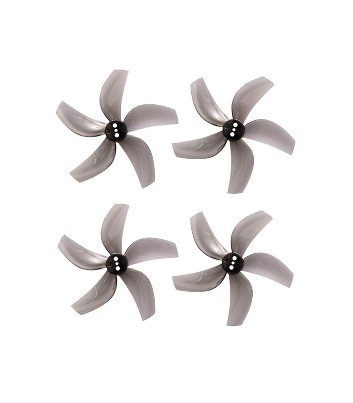 Gemfan D63 5 Blade Cinewhoop Props (1.5mm) - Clear Grey - Image 3
