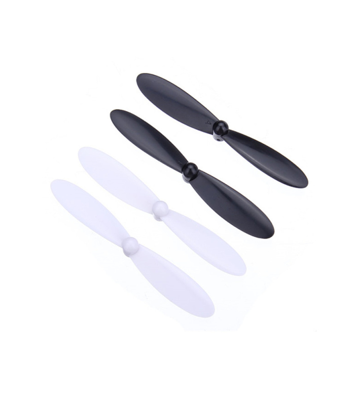 55mm Props White Black