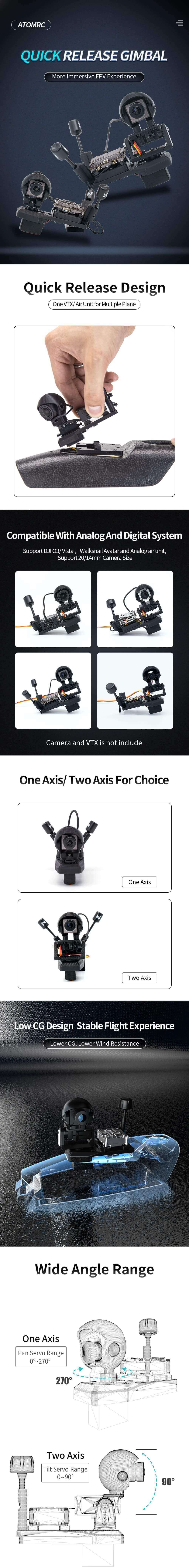 ATOMRC Gimbal Banner A