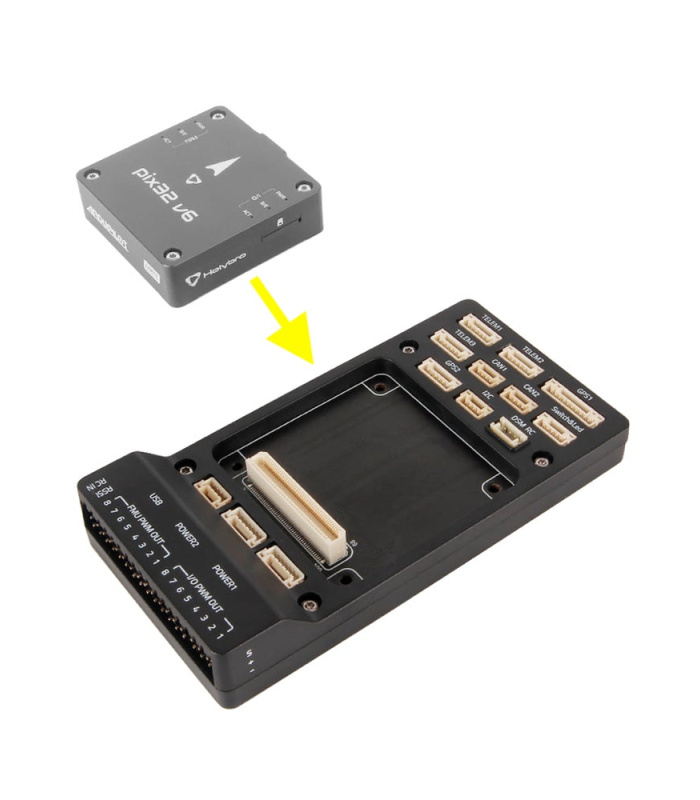 Holybro Pix32 V6 Base Board / Carrier Board - Image 3