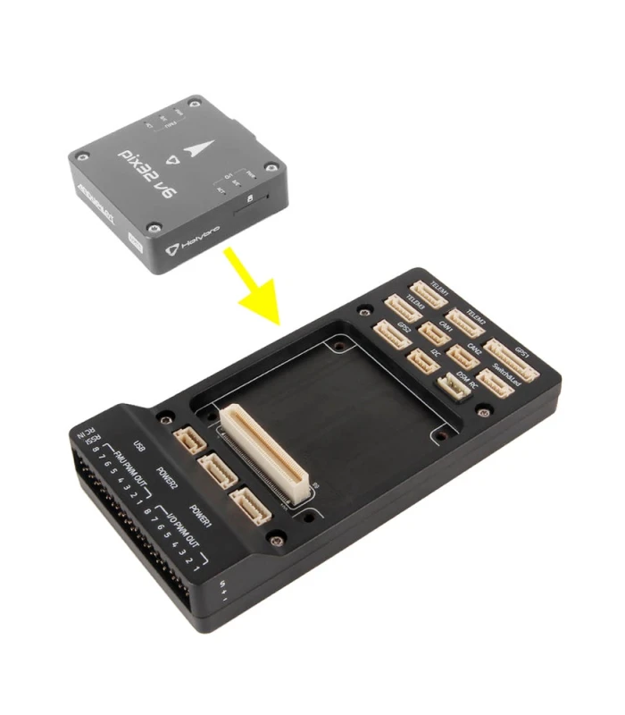 Holybro Pix32 V6 Base Board / Carrier Board - Image 3