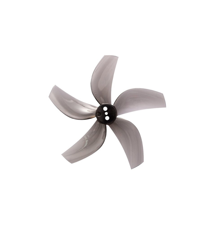 Gemfan D63 5 Blade Cinewhoop Props (1.5mm) - Clear Grey - Image 1