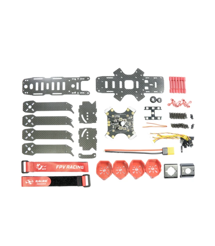 DalRC XR215 Plus Racing Drone Frame Built-in PDB OSD Buzzer - Image 5