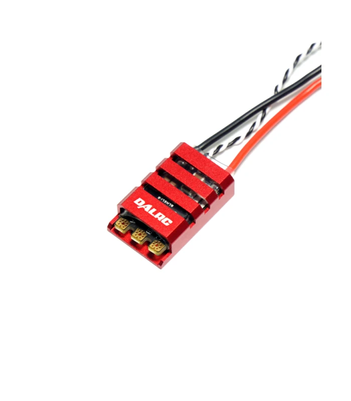 DalRc-ESC-Cover-RD DalRC Anodised Aluminium ESC Protective Covers 10A-30A 4Pcs - Image 1