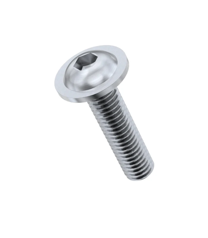 Stainless Steel Flanged Button Heads M3 - Image 1