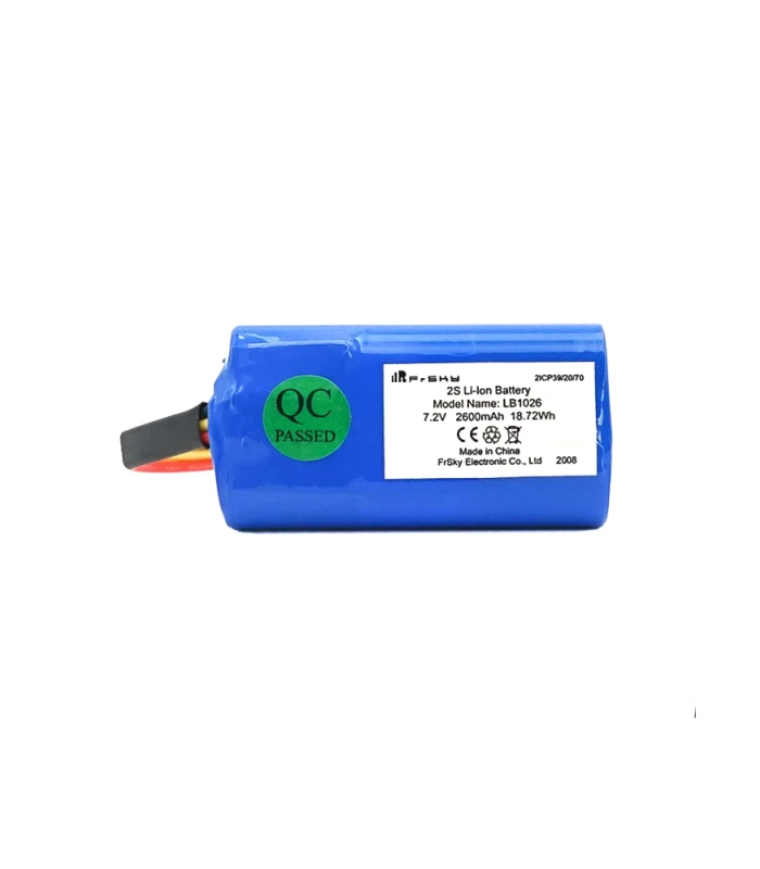 FrSky 2S 7.2V 2600mAh Li-ion Battery for 14/14S X10/X10S - Image 1