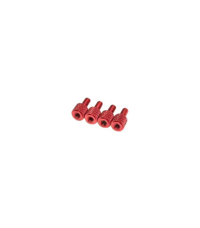 M3 Male-Female Anodised Aluminium Knurled Standoff - Image 2