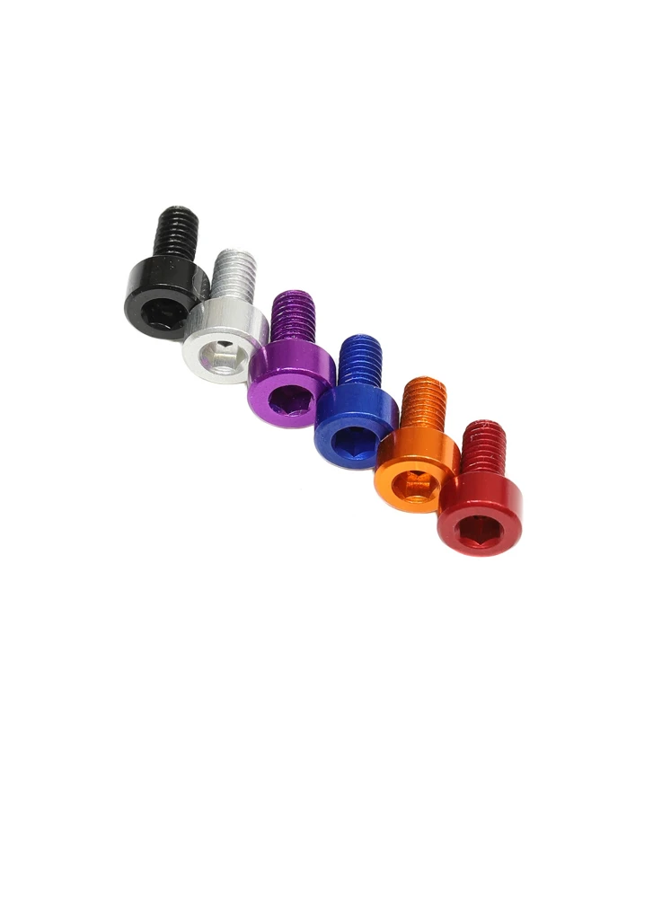 M3 Anodised Cap Head Screws M3 Aluminium Anodised Cap Head Screws 6-12mm - Image 1