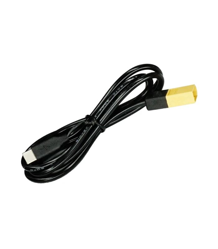 Male XT60 to USB-C to Power Cable - Image 1