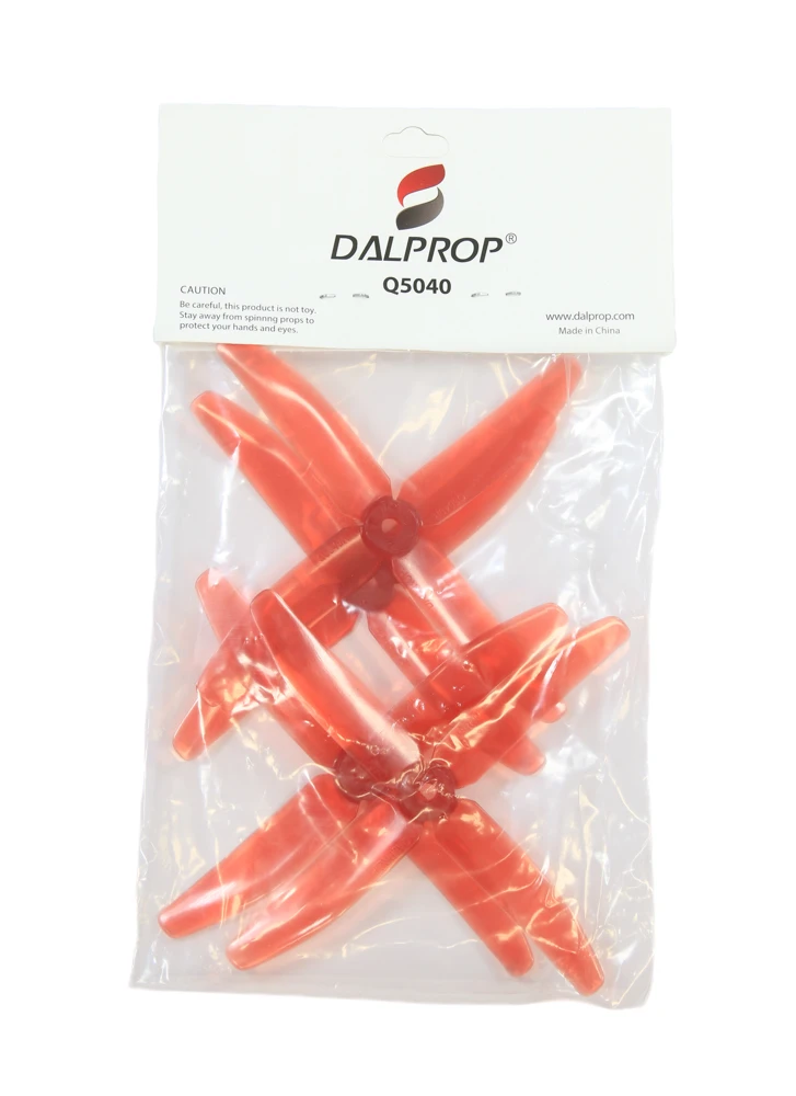 Q5040 CRD DAL Quad-Blade Super Durable Prop Pack 2x CW/CCW - Crystal - Image 1