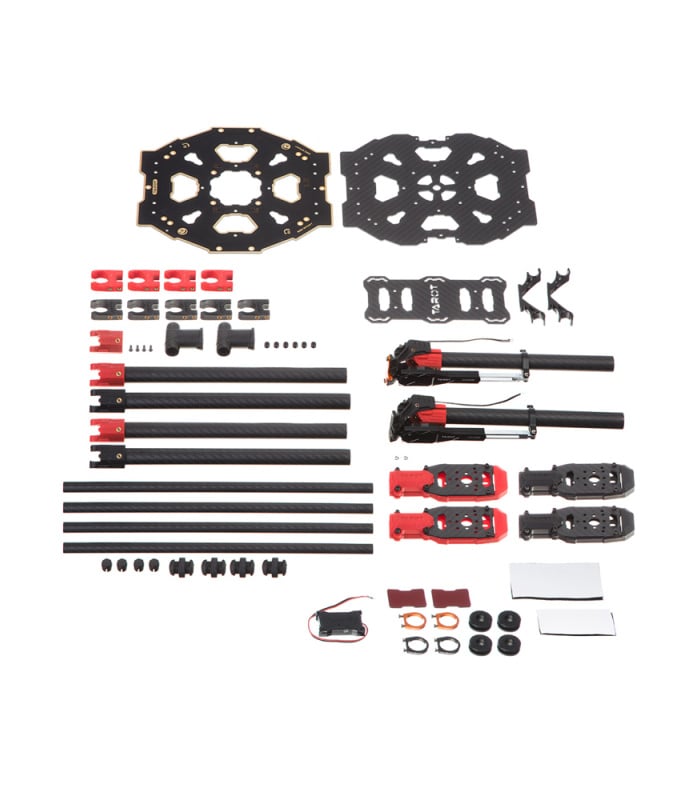 Tarot 650 Sport Carbon Fibre Foldable Quadcopter Frame - Image 5