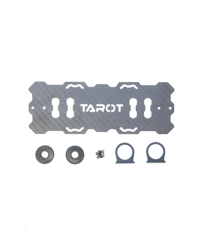 Tarot T-Series Carbon Fibre 2 Clamp Battery Mount - TL96015 - Image 1