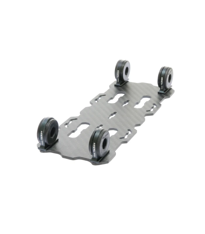 Tarot T-Series Carbon Fibre 4 Clamp Battery Mount - TL96018 - Image 2