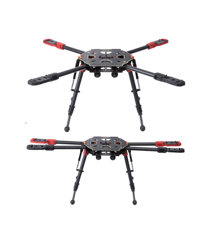 Tarot 650 Sport Carbon Fibre Foldable Quadcopter Frame - Image 3