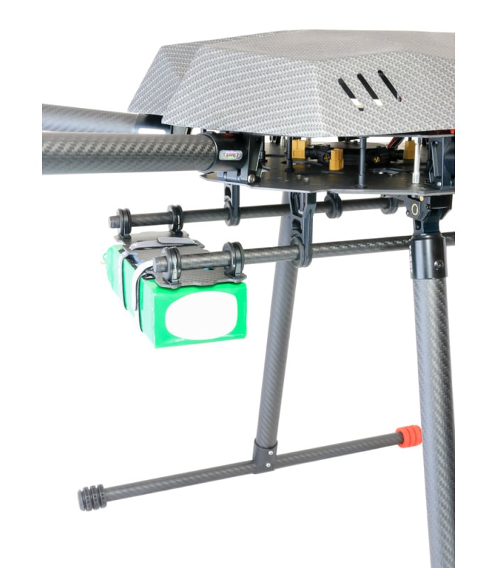 Tarot T-Series Carbon Fibre 4 Clamp Battery Mount - TL96018 - Image 3