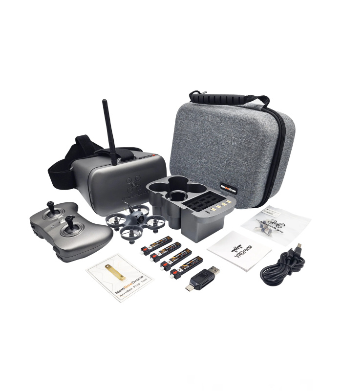 NewBeeDrone VR Drone Brushed RTF Bundle V2.5 - Image 1