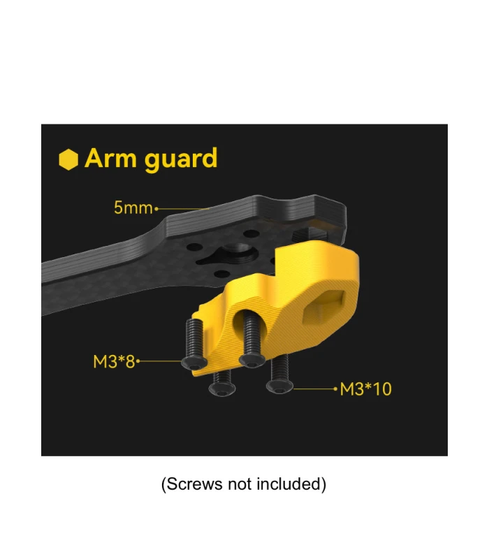SpeedyBee Master 5 TPU 3D Protective Arm Guard Set - Image 5
