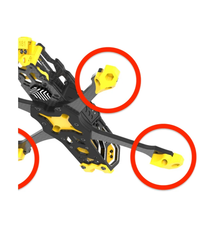 SpeedyBee Master 5 TPU 3D Protective Arm Guard Set - Image 2