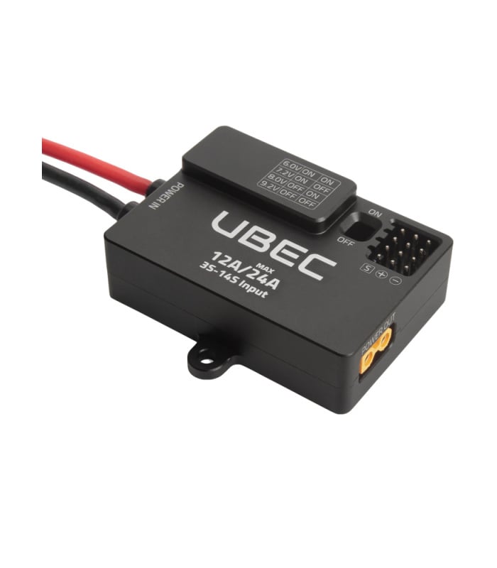 Holybro 12A 3-14S UBEC Step-down Regulator with 6.0/7.2/8.0/9.2V Output - Image 4