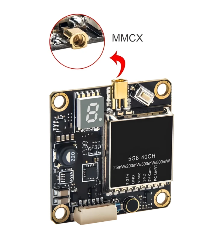 MMCX Female Surface Mount Connector - Image 3