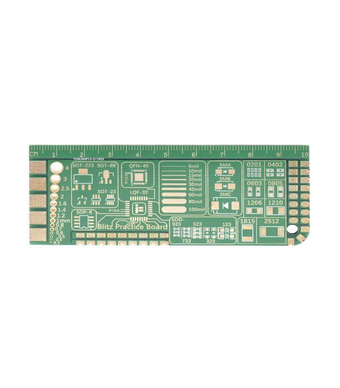 BLITZ Practice Soldering Board Drone Practice Soldering Board