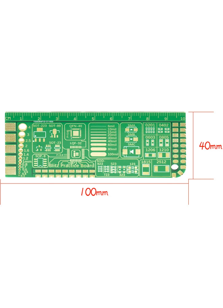 IFlight BLITZ Practice Soldering Board