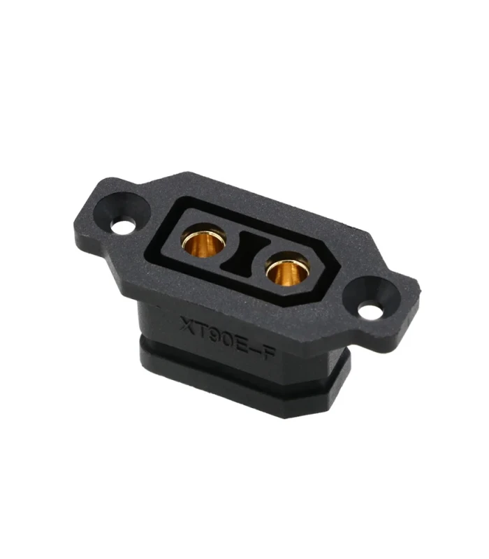 AMASS XT90E-F Mountable XT90 Female Plug - Black - Image 3