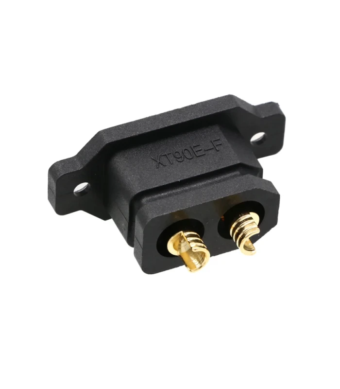 AMASS XT90E-F Mountable XT90 Female Plug - Black - Image 2