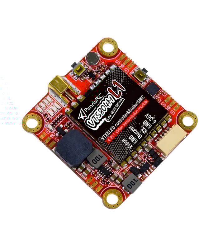 PandaRc VT5804M L1 3-in-1 VTX LED Controller & Buzzer - Image 4