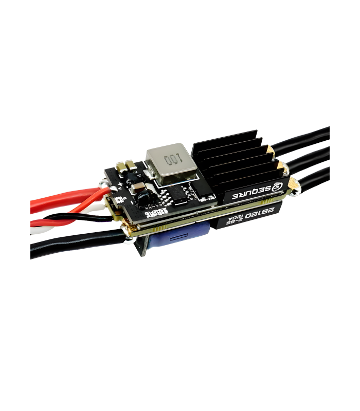 Sequre SQESC 28120 AM32 / BLHeli_32 Brushless 120A ESC 2-8S - Image 7