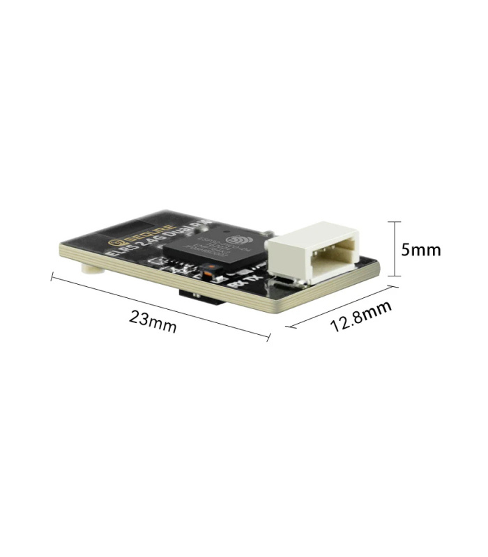 Sequre 2.4G Dual RX True Diversity ExpressLRS ELRS Receiver with PA+LNA - Dual Antenna - Image 4