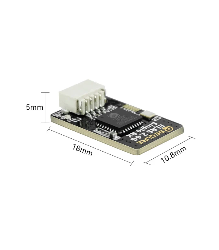 Sequre 2.4G ExpressLRS ELRS Receiver with PA+LNA - Single Antenna - Image 5