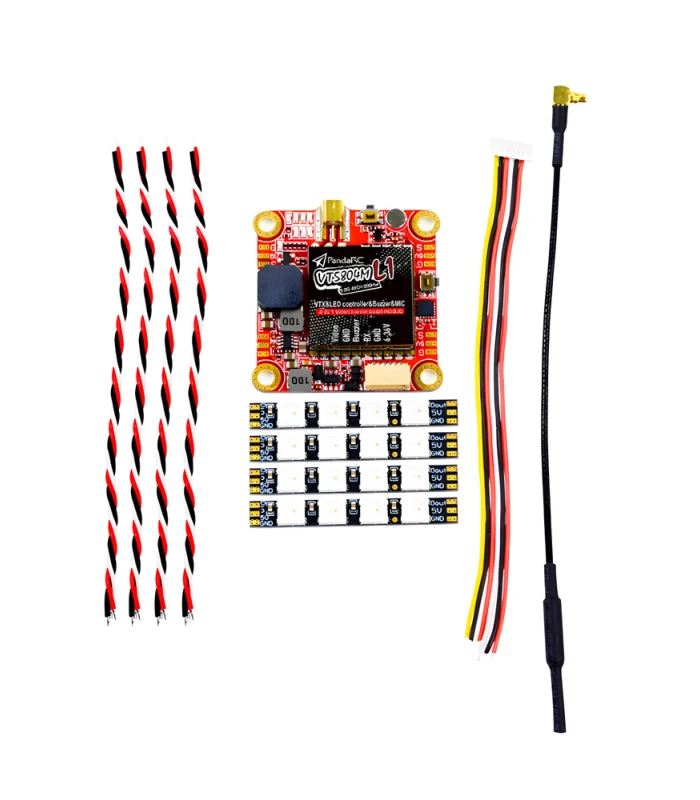 PandaRc VT5804M L1 3-in-1 VTX LED Controller & Buzzer - Image 2
