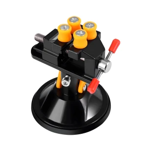 360 Degree Rotation Mini Table Bench Vice with Suction Cup