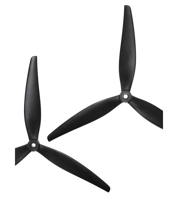 HQProps LR 8x4.2 Tri-Blade Glass Fiber Reinforced Nylon Propellers (1CW+1CCW) - Image 2
