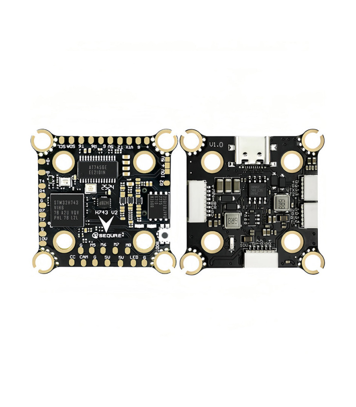 Sequre H743 V2 Flight Controller / Stack with E130/E160 G2 AM32 ESC - Image 3