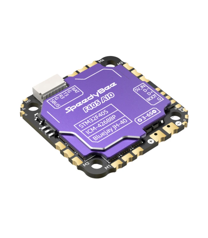 SpeedyBee F405 AIO 40A Bluejay 25.5x25.5 3-6S Flight Controller - Image 2