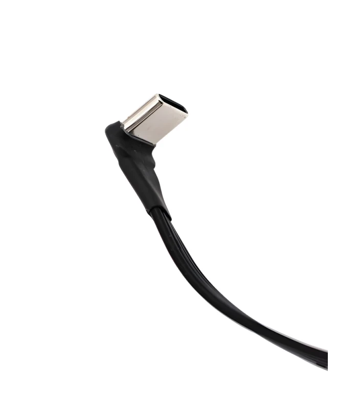 TBS Low-Profile 90 Degree USB Type-C to USB-A Male Data Cable - 50CM - Image 2
