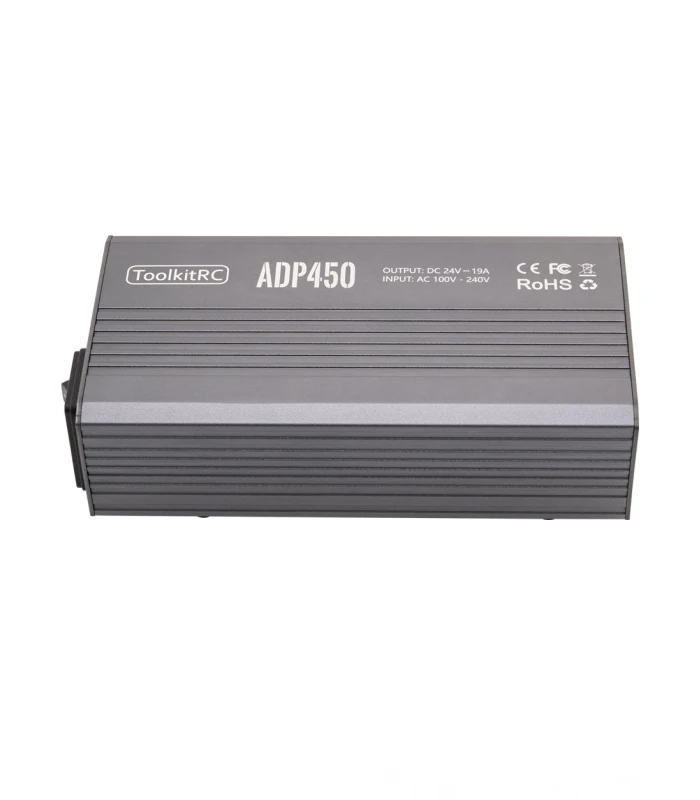ToolKitRC ADP450 450W 24V 19A Power Supply with XT60 Output (UK Plug) - Image 2