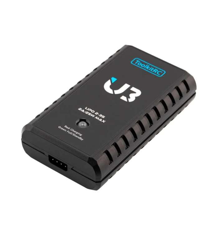 ToolkitRC U3 2.0A 2-3S USB-C LiPo Battery Charger - Image 2