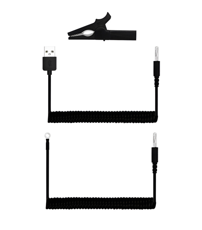 SEQURE Anti static Grounding Wire Set for Soldering Iron / Desoldering Tweezers - Image 1