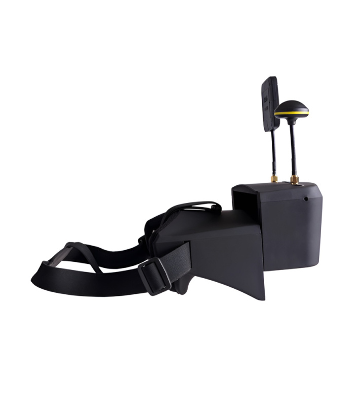 LS-800D FPV Monitor / Box Googles Diversity 5.8G 40CH Receiver with DVR & Battery - Image 6
