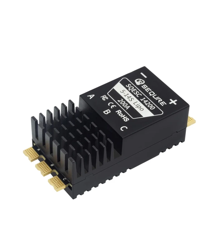 Sequre SQESC 14200 & 14200 Pro Brushless 200A ESC 5-14S BLHeli_32 / AM32 - Image 5