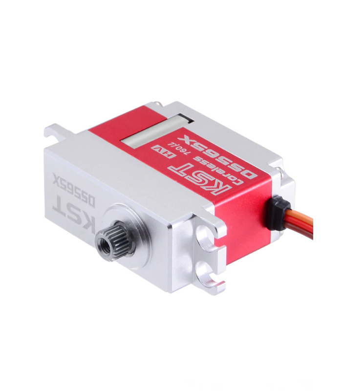 KST DS565X HV Digital Metal Geared Tail Coreless Servo 6.0Kgf.cm 0.04sec for Heli 325-425 - Image 2