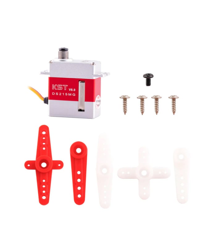 KST DS215MG V8.0 Digital Metal Geared Micro Servo 4.0Kgf.cm 0.05sec for RC Glider and Helicopters - Image 7