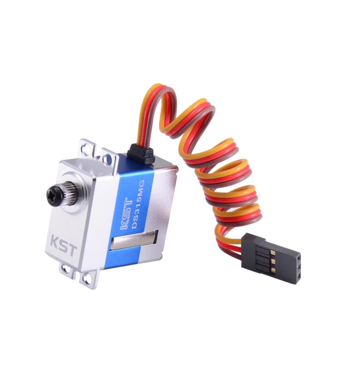 KST DS315MG V8.0 Mini Digital Metal Gear Coreless Servo 4.8kg 0.07sec for RC Helicopters - Image 1