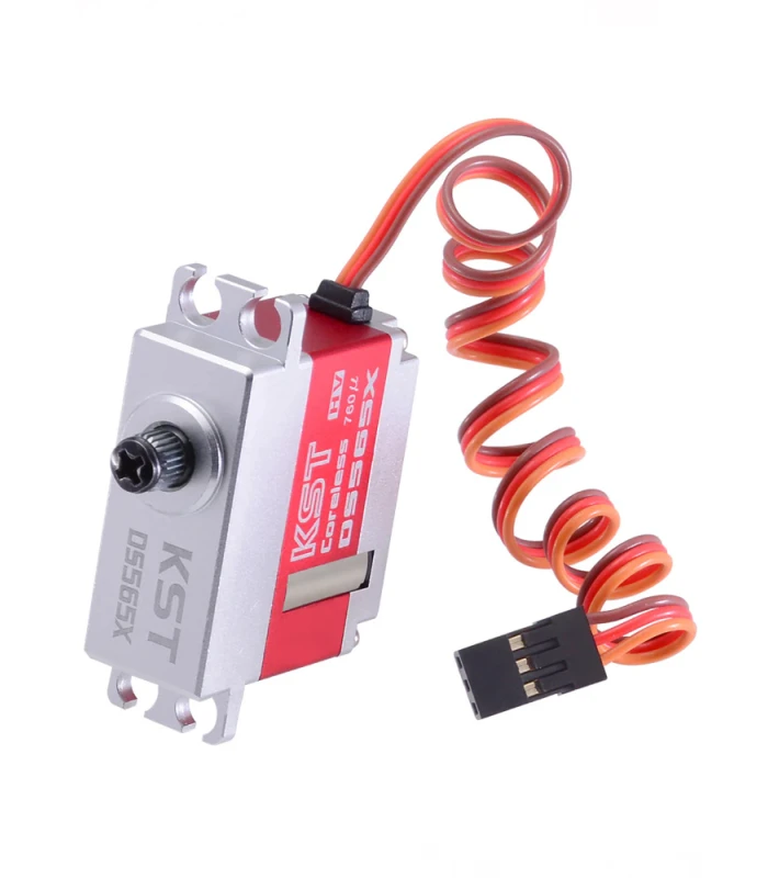 KST DS565X HV Digital Metal Geared Tail Coreless Servo 6.0Kgf.cm 0.04sec for Heli 325-425 - Image 1