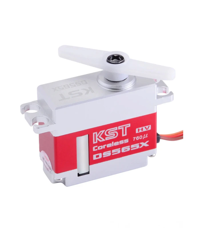 KST DS565X HV Digital Metal Geared Tail Coreless Servo 6.0Kgf.cm 0.04sec for Heli 325-425 - Image 3
