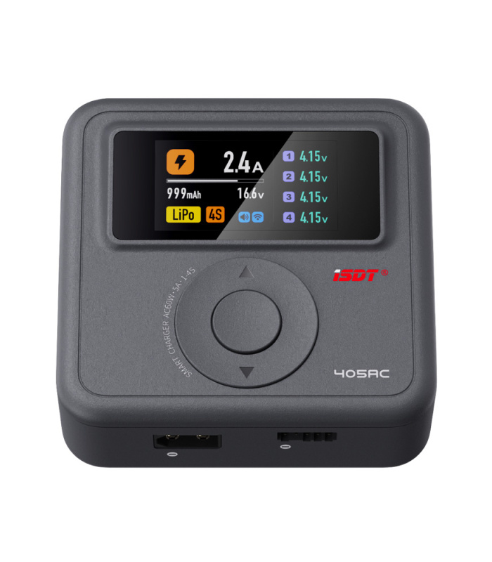 ISDT 405AC 4S Compact AC 1-4S Battery Charger - Image 1