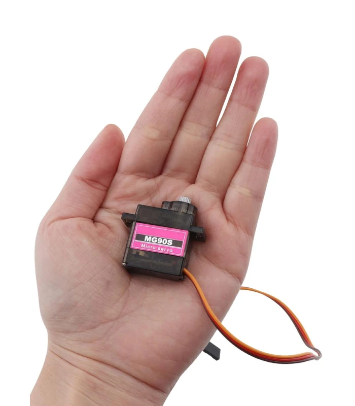 MG90S Metal-Gear Micro Servo 9G - 90° / 180° / 360° - Image 2
